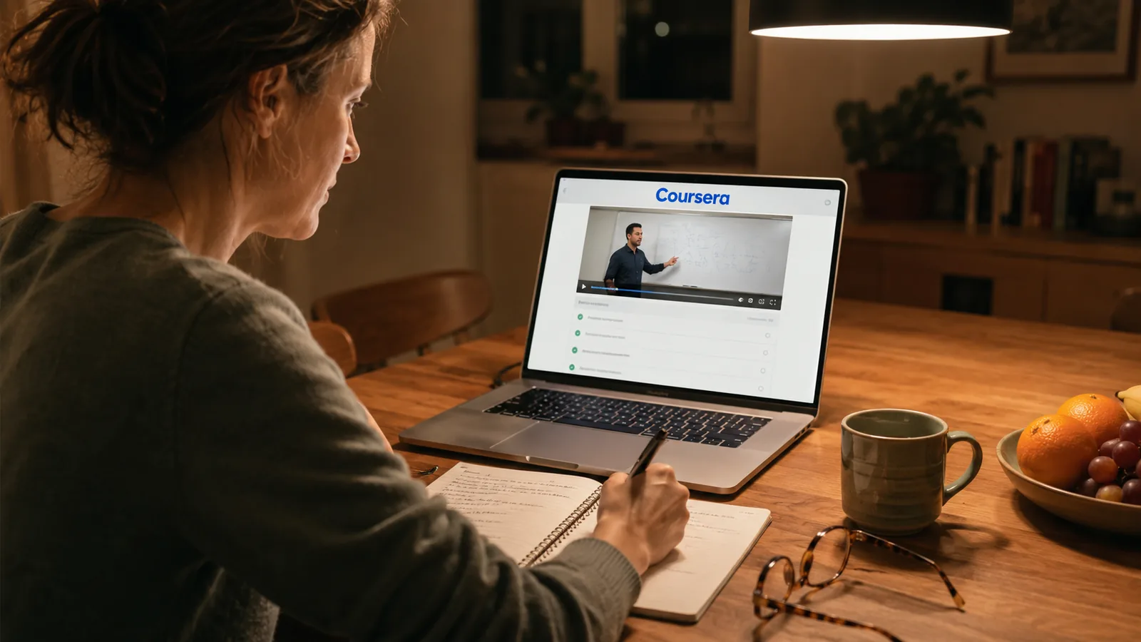 Coursera Plus 이용 장면
