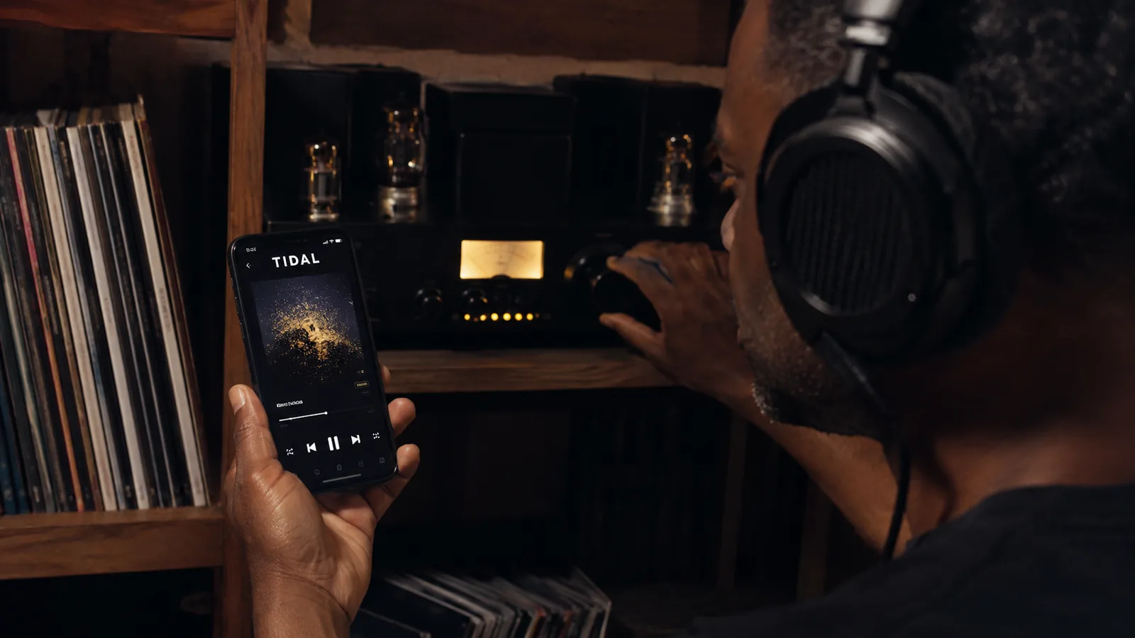 TIDAL HiFi 이용 장면