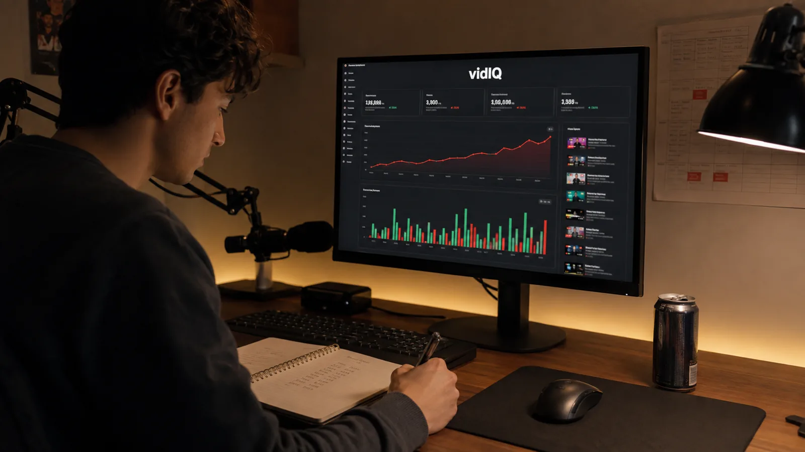 vidIQ Boost 이용 장면