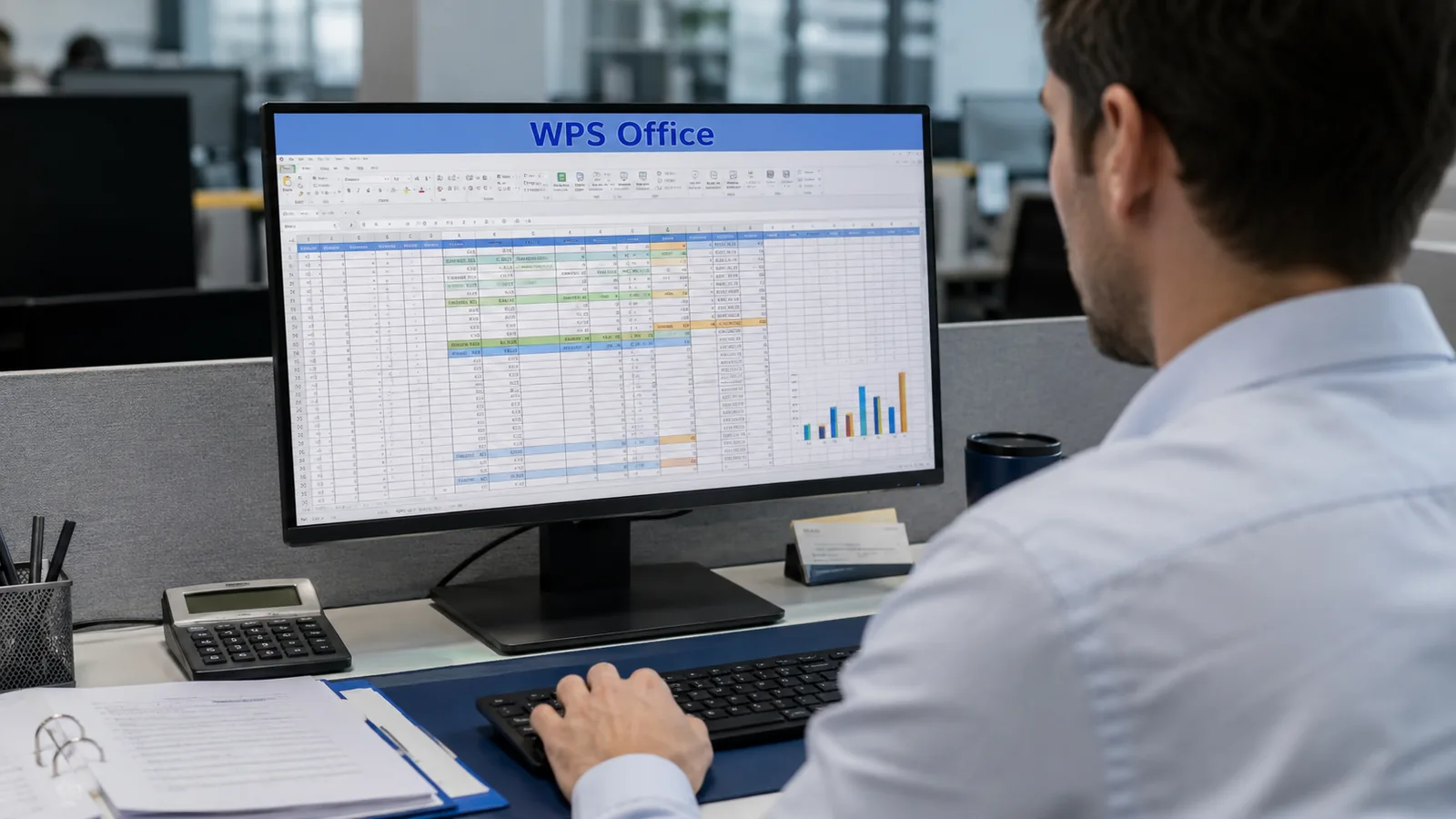 WPS Office Pro 이용 장면